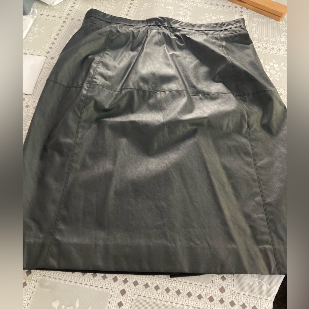 Nwt Sara Campbell Faux Leather Skirt